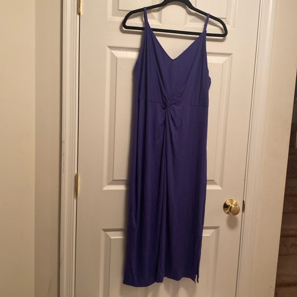 Ava & Viv Blue Spaghetti Strap Dress…size 2X (20/22)